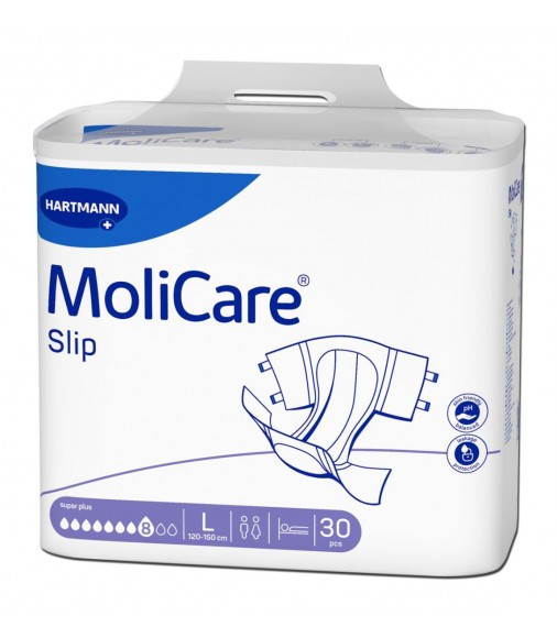  MoliCare® Flash Slip Extra plus, Διπλό Αυτοκόλλητο, Απορροφητικότητα 8 σταγόνες.