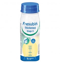 Fresubin Thickened Stage 2 Vanillia - Υπερπρωτεινικό Συμπλήρωμα Διατροφής για ασθενείς με δυσφαγία. (4Χ200ml). 