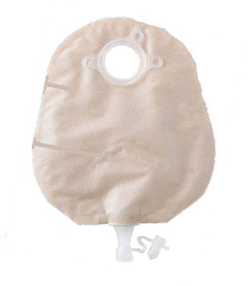 Natura Σάκος Ουρητηροστομίας με Βρυσάκι,  με soft tap, Διαφανής .Συσκευασία 10τεμαχίων