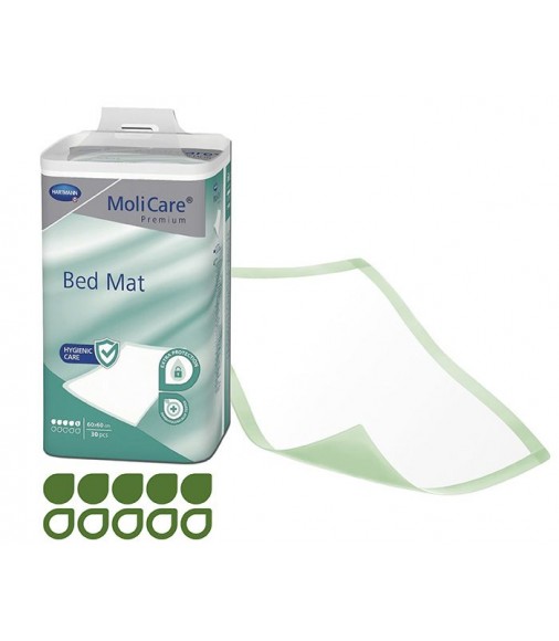 MoliCare® Premium Bed Mat Υποσέντονο 5 σταγόνων (30τμχ.) 