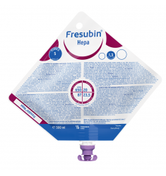 Fresubin HEPA® - Διάλυμα δίαιτας για ηπατοπαθείς εμπλουτισμένη με αμινοξέα διακλαδισμενης αλύσου. (15x500ml.) 