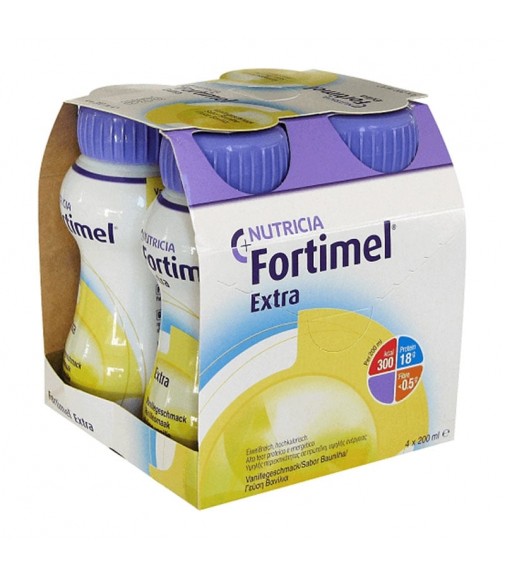 Fortimel 2.0 kcal Extra  - Nutricia - Θρεπτικό Συμπλήρωμα Διατροφής - Πρωτεϊνούχο 4x200ml