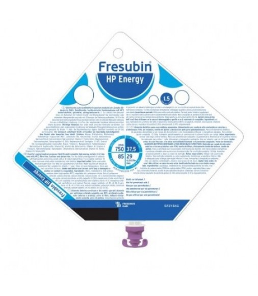 Fresubin® HP Energy - Διάλυμα Υπερθερμιδικής και υπερπρωτεϊνικής δίαιτας.(15x500ml.)
