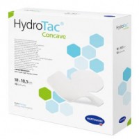 HydroTac Concave  - Αυτοκόλλητο Αφρώδες επίθεμα με επίστρωση Υδρογέλης 10τεμ.  18x18.5cm 