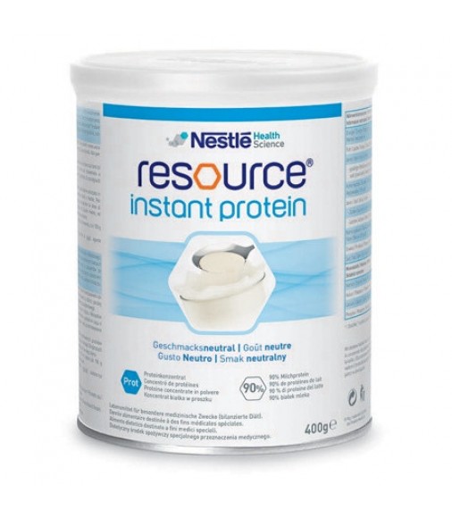 Nestle Resource Intstant Protein Συμπλήρωμα Διατροφής Σε Σκόνη 400g 