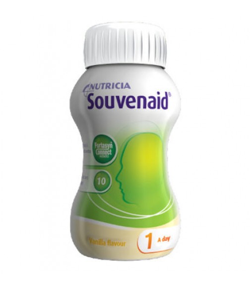 Souvenaid - Nutricia - Θρεπτικό Ρόφημα για Βελτίωση της Μνήμης σε Ασθενείς με Νόσο Alzheimer σε Αρχικό Στάδιο - 4x125ml. 