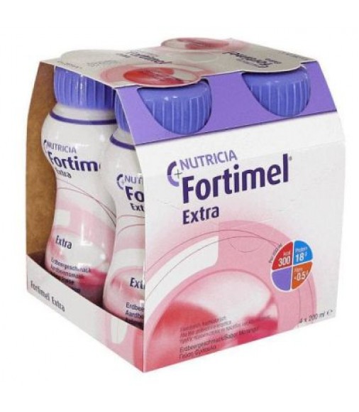 Fortimel 2.0 kcal Extra  - Nutricia - Θρεπτικό Συμπλήρωμα Διατροφής - Πρωτεϊνούχο 4x200ml