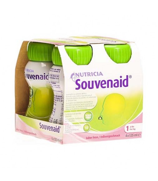 Souvenaid - Nutricia - Θρεπτικό Ρόφημα για Βελτίωση της Μνήμης σε Ασθενείς με Νόσο Alzheimer σε Αρχικό Στάδιο - 4x125ml. 