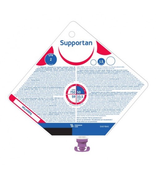Supportan®Easy Bag - Διάλυμα Ειδικής Διατροφής για Ασθενείς. (15x500ml)