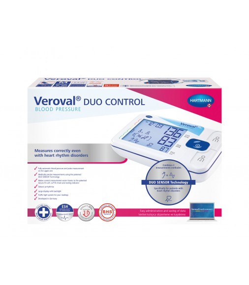 VEROVAL Duo Control - Πιεσόμετρο Βραχίονα με τεχνολογία Duo Sensor